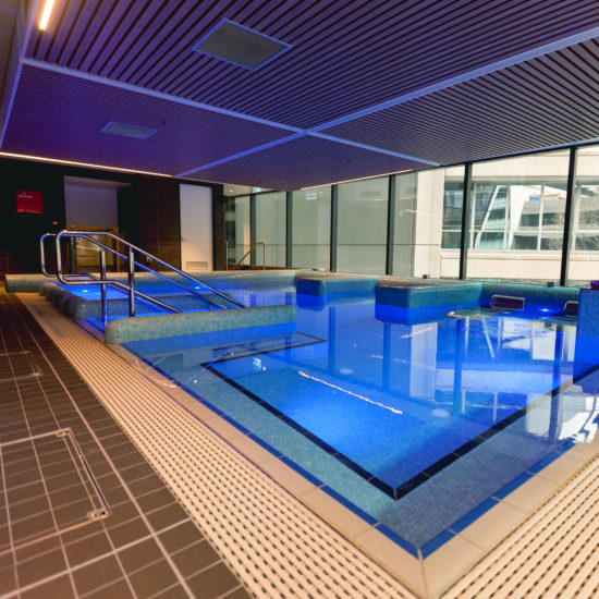 Award winning Virgin indoor swimming pool